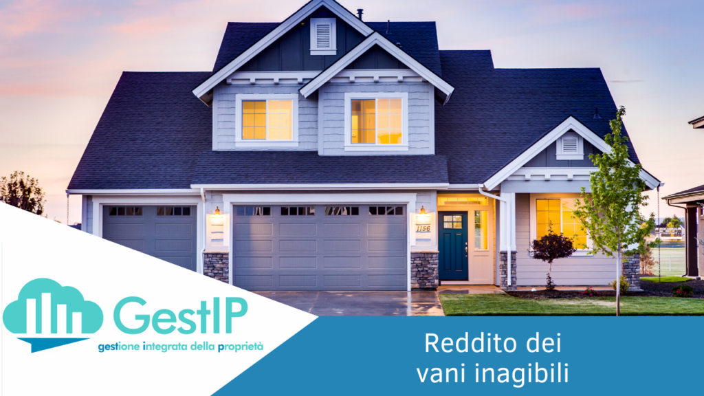 Anche i vani inagibili producono reddito