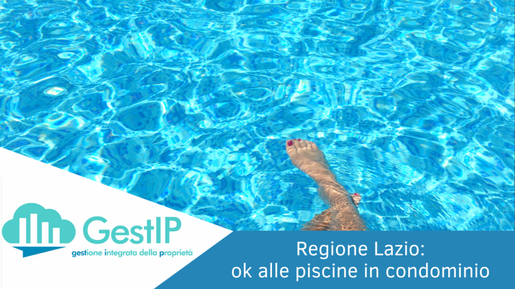 La piscina in condominio: regione Lazio da l’ok